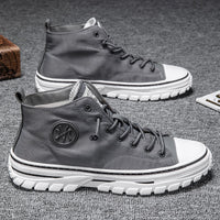 Trendy Urban Canvas Sneakers for Men - Viktor