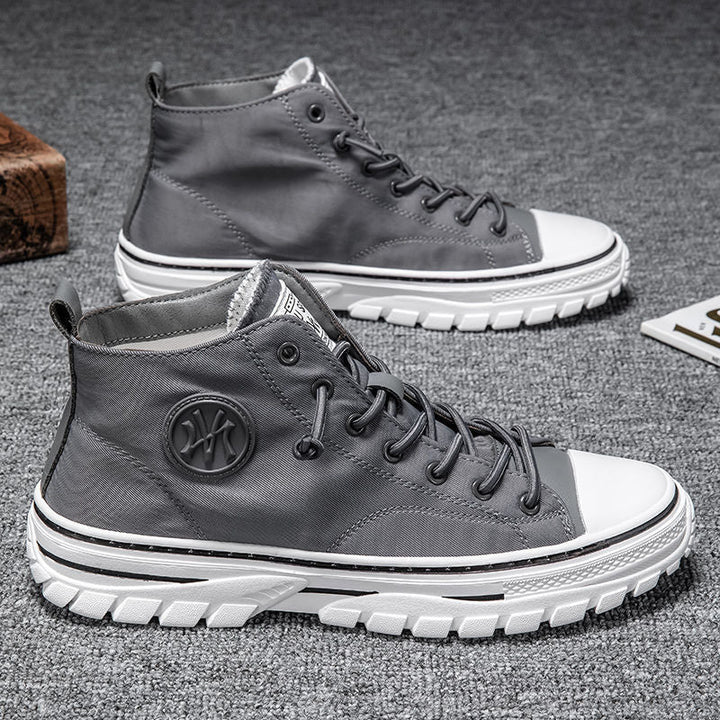 Trendy Urban Canvas Sneakers for Men - Viktor