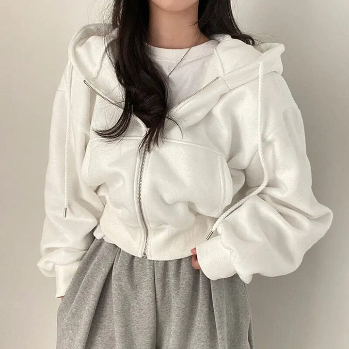 Short Women's Vest with Hood and Oversized Fit – Rinette