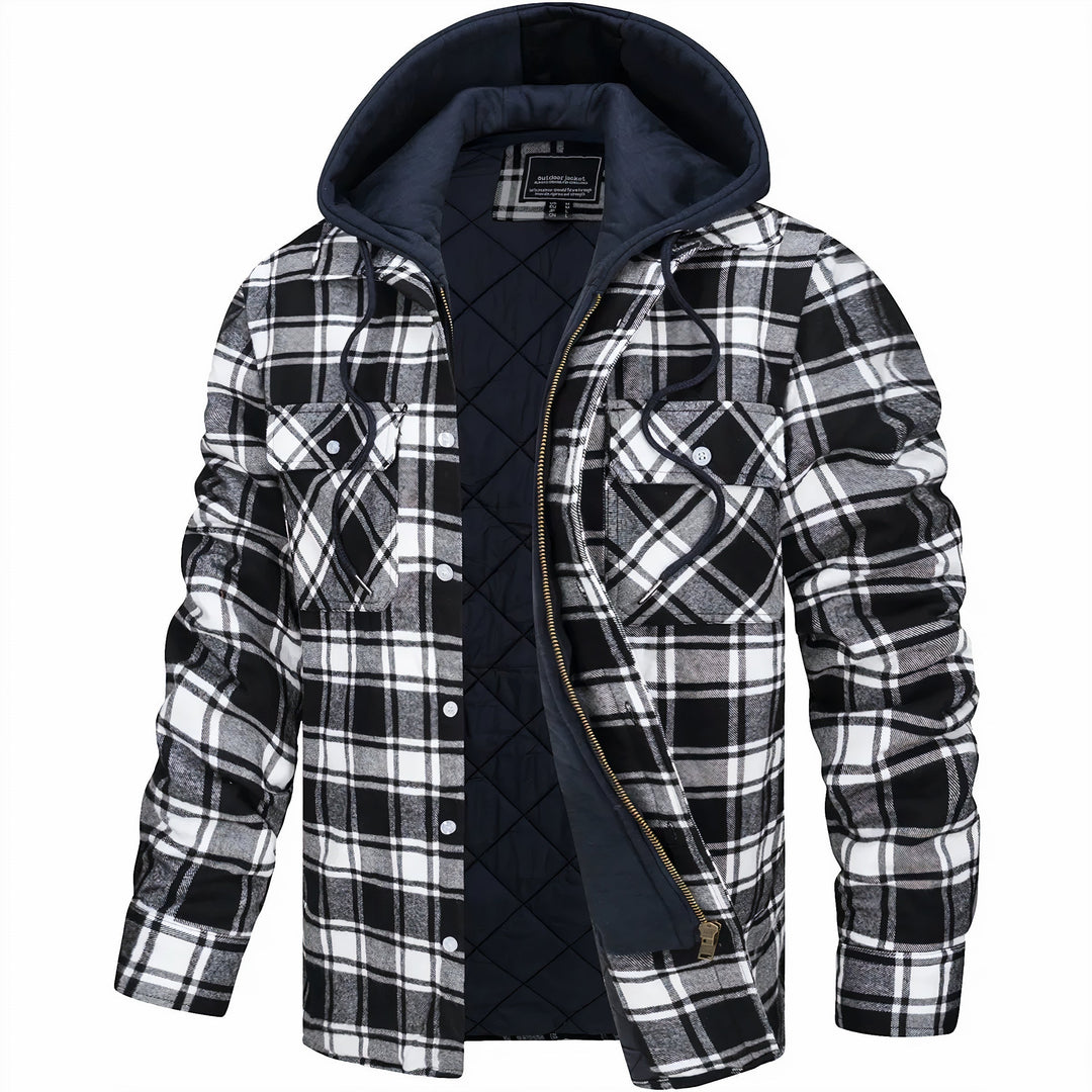 Men's Checked Fall Jacket – Finn