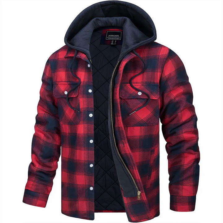 Men's Checked Fall Jacket – Finn