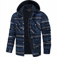 Men's Checked Fall Jacket – Finn