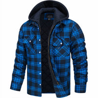 Men's Checked Fall Jacket – Finn