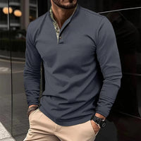 Stylish Long-Sleeve Men's Polo - Finn