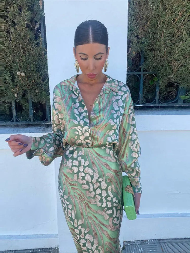 Colorful Summer Set with Luxury Pattern - Elena