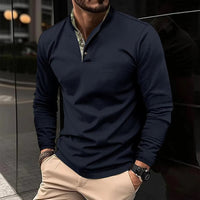 Stylish Long-Sleeve Men's Polo - Finn