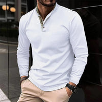 Stylish Long-Sleeve Men's Polo - Finn