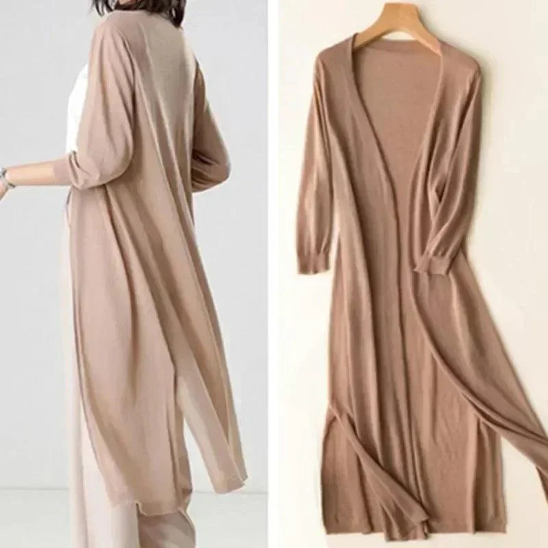 Long Women's Vest, Light and Versatile – Fernanda