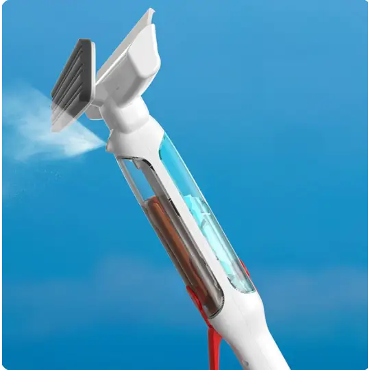 Limpiador de ventanas telescópico con doble función – ClearSweep
