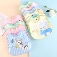 Waterdichte Baby Slabbetjes – Verstelbaar 5 Stuks