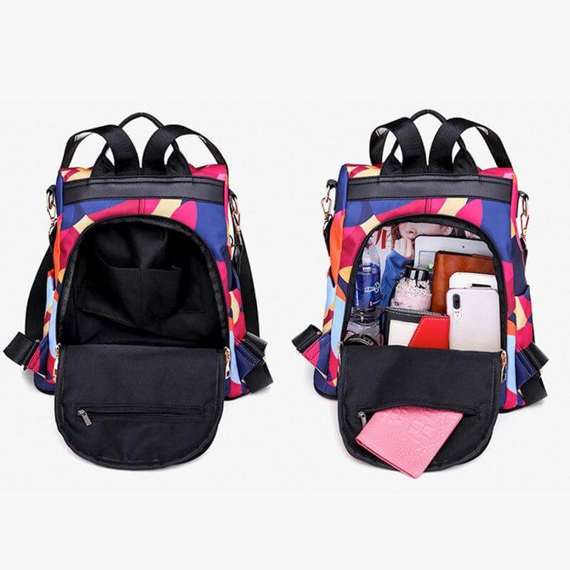 Waterproof Anti-Theft Women's Backpack with Multiple Compartments – SafeHold