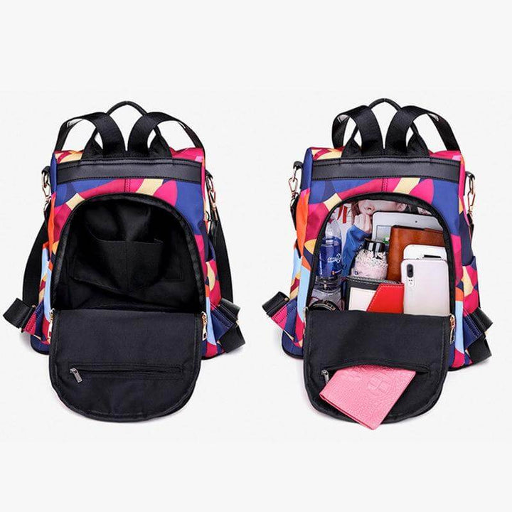 Waterproof Anti-Theft Women's Backpack with Multiple Compartments – SafeHold