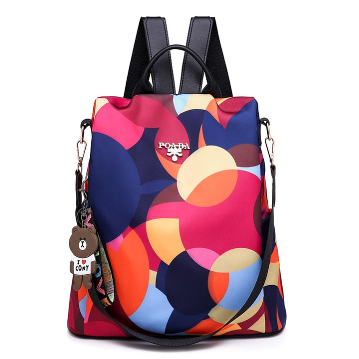 Waterproof Anti-Theft Women's Backpack with Multiple Compartments – SafeHold