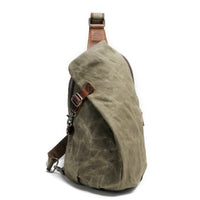 Waterproof Canvas Shoulder Bag with Anti-Theft Pocket – MultiWear