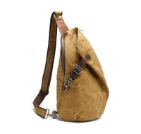 Waterproof Canvas Shoulder Bag with Anti-Theft Pocket – MultiWear