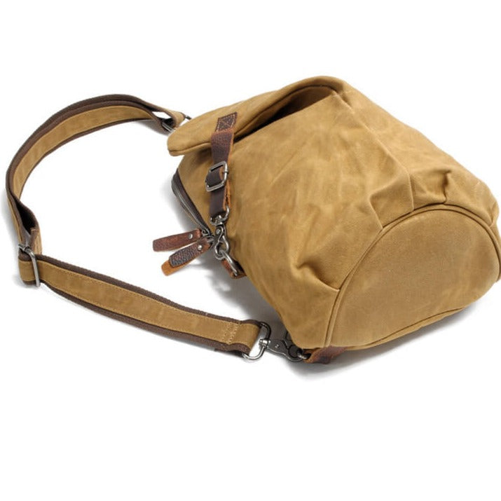 Waterproof Canvas Shoulder Bag with Anti-Theft Pocket – MultiWear