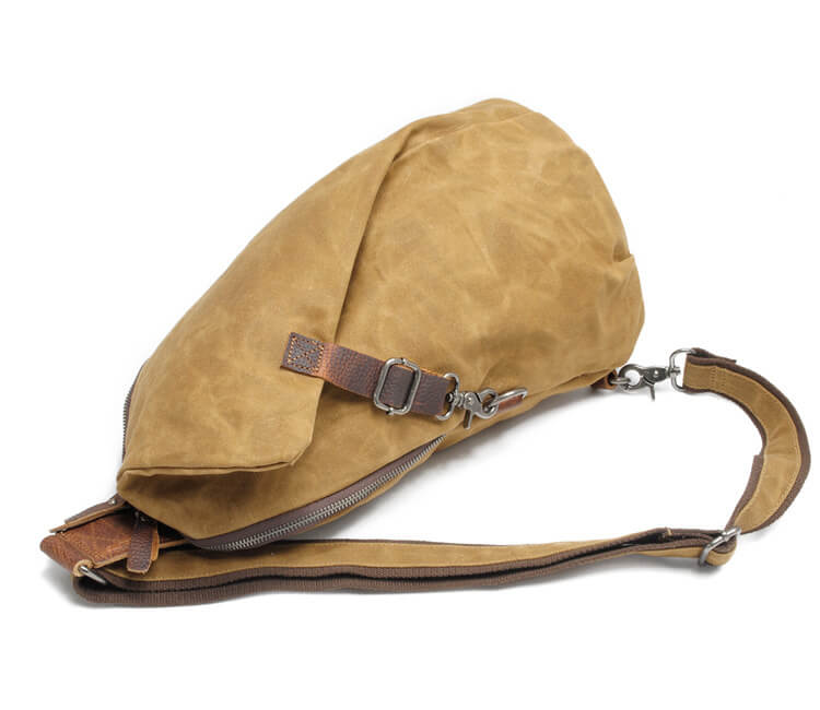 Waterproof Canvas Shoulder Bag with Anti-Theft Pocket – MultiWear