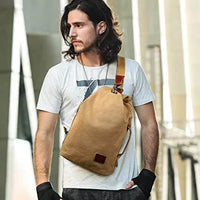 Waterproof Canvas Shoulder Bag with Anti-Theft Pocket – MultiWear