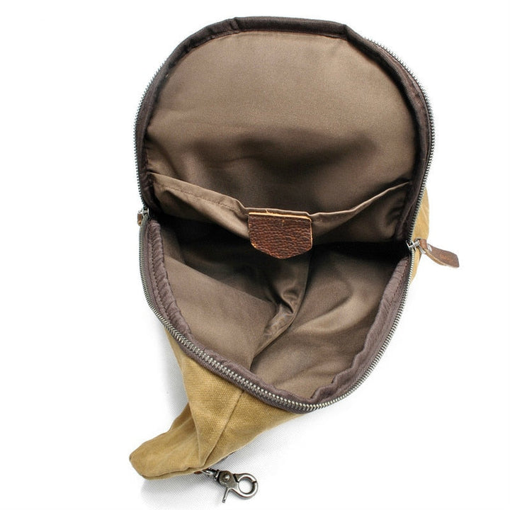 Waterproof Canvas Shoulder Bag with Anti-Theft Pocket – MultiWear