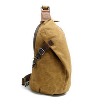 Waterproof Canvas Shoulder Bag with Anti-Theft Pocket – MultiWear