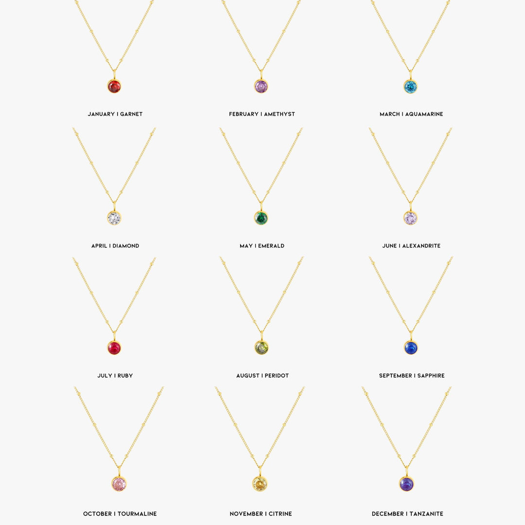 Geboortesteen Ketting - Aurora