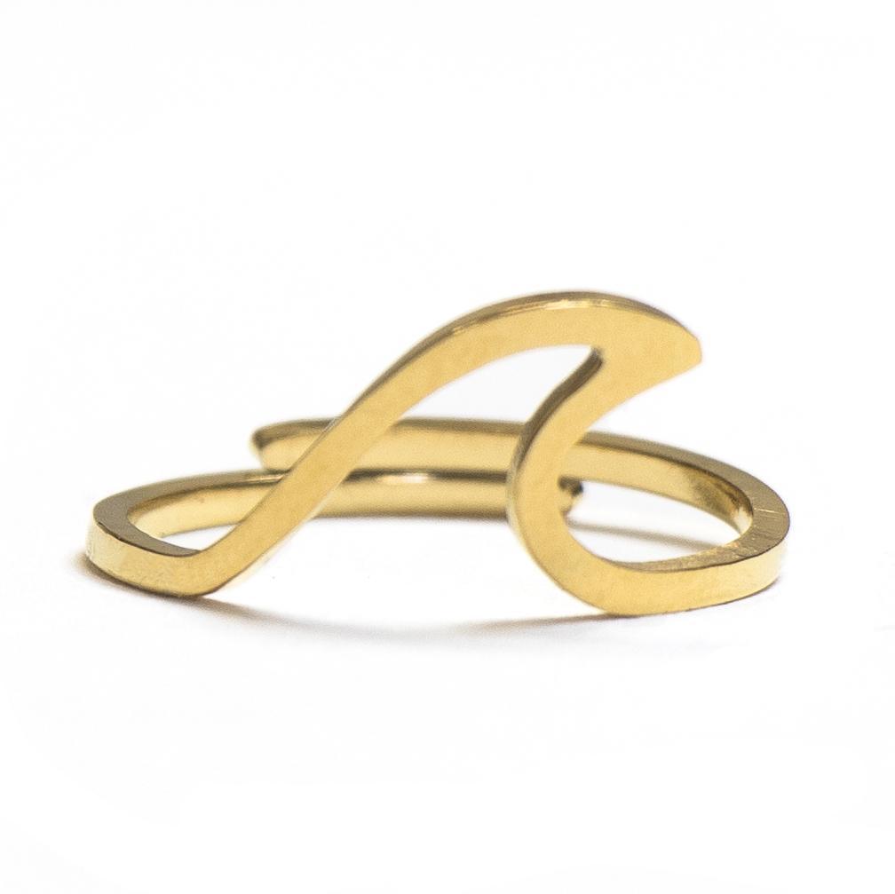 Stylish Wavy Ring - Mila