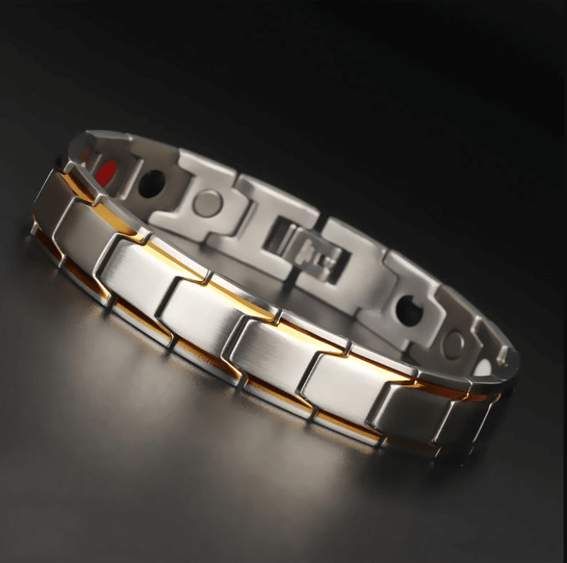 Pulsera magnética de acero inoxidable – CoreFlex