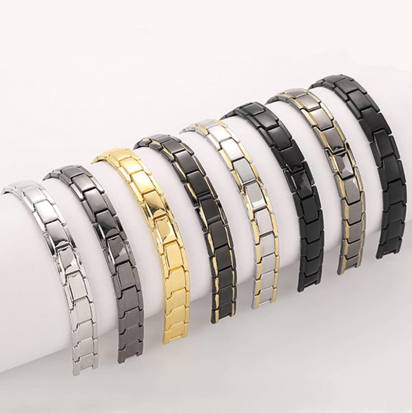 Pulsera magnética de acero inoxidable – CoreFlex