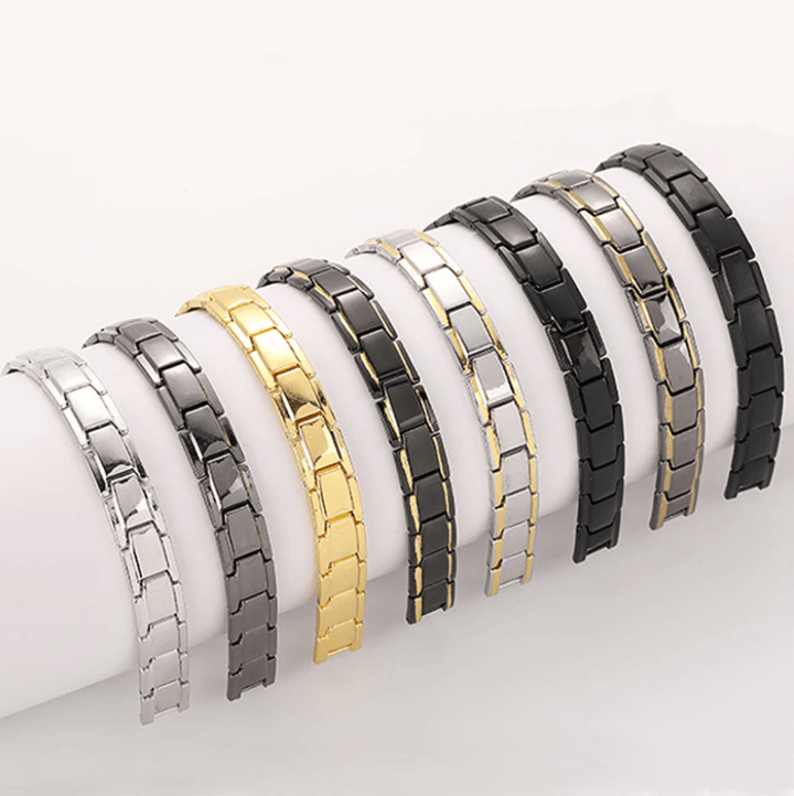 Pulsera magnética de acero inoxidable – CoreFlex