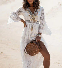 Boho maxi sukienka - Elvira