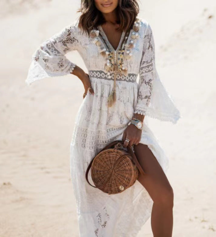 Boho maxi sukienka - Elvira
