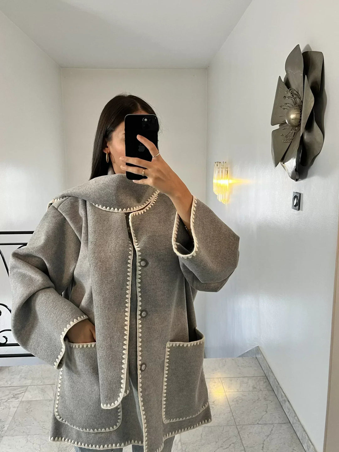 Long Wool Women's Coat for Autumn – Amelie
