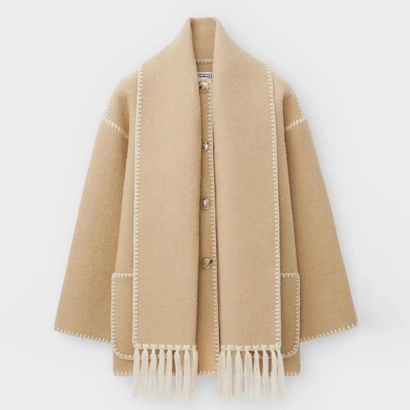 Long Wool Women's Coat for Autumn – Amelie
