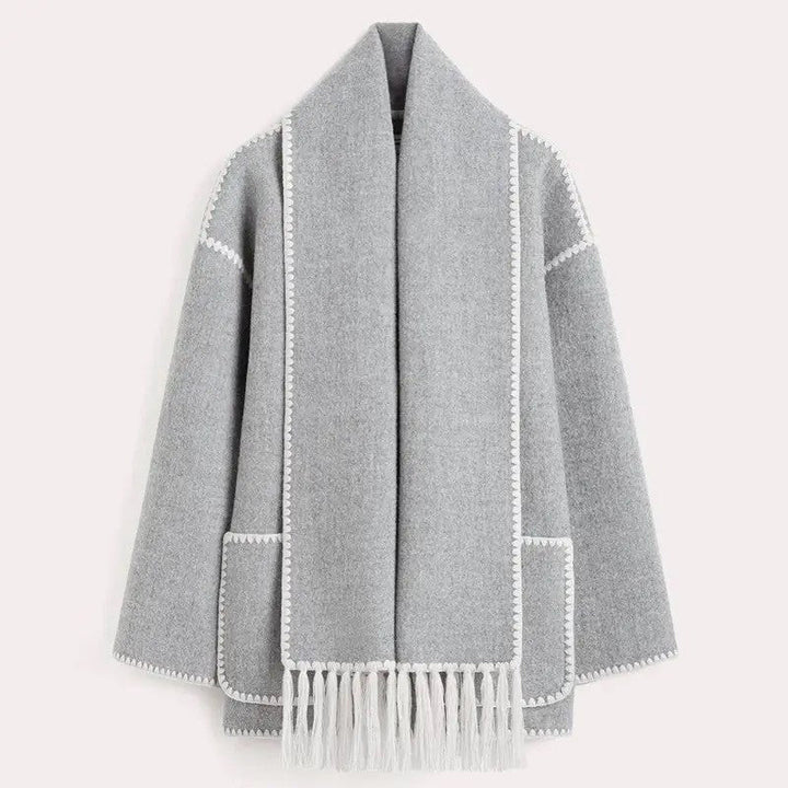 Long Wool Women's Coat for Autumn – Amelie