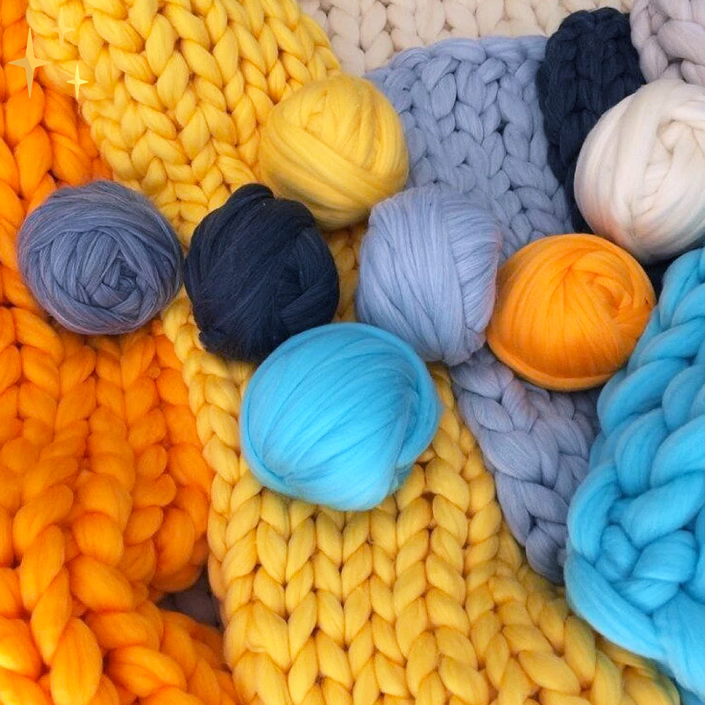 DIY Chunky XL Wol Garen voor Superzachte Deken - CosyWeave