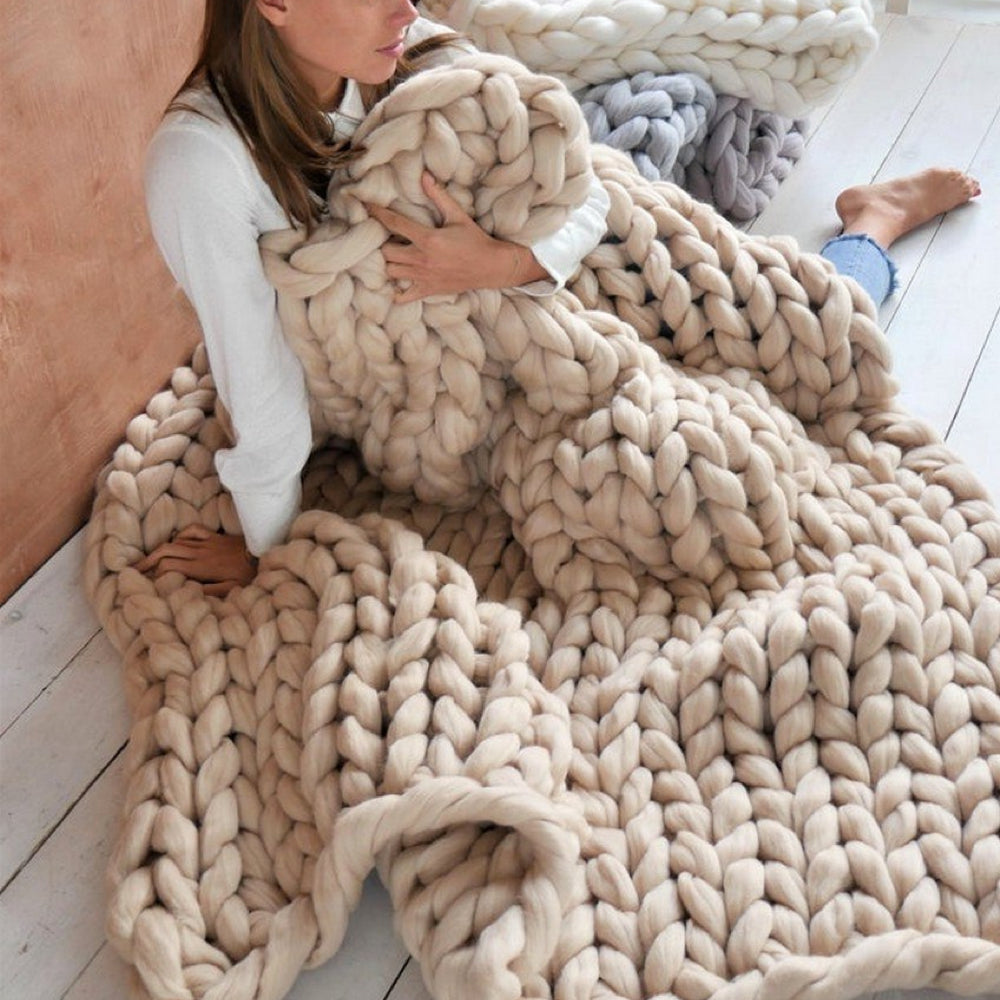 DIY Chunky XL Wol Garen voor Superzachte Deken - CosyWeave