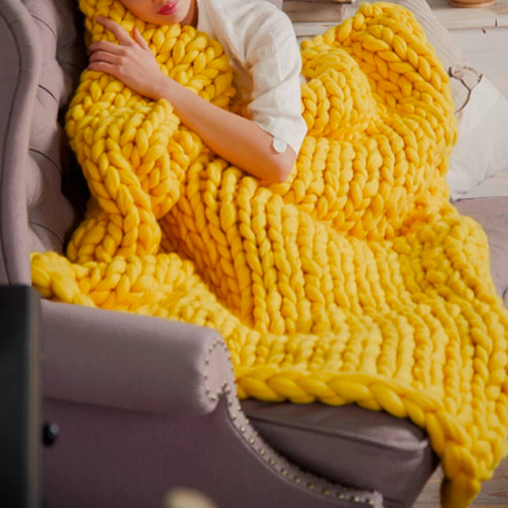 DIY Chunky XL Wol Garen voor Superzachte Deken - CosyWeave
