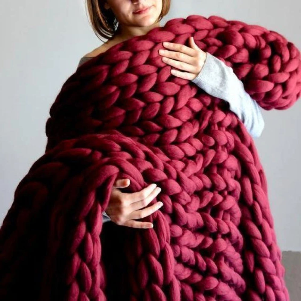 DIY Chunky XL Wol Garen voor Superzachte Deken - CosyWeave
