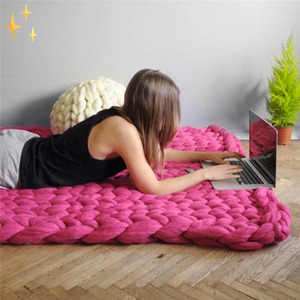 DIY Chunky XL Wol Garen voor Superzachte Deken - CosyWeave