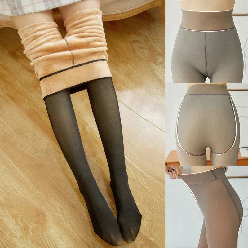 Legginsy zimowe - Łubin