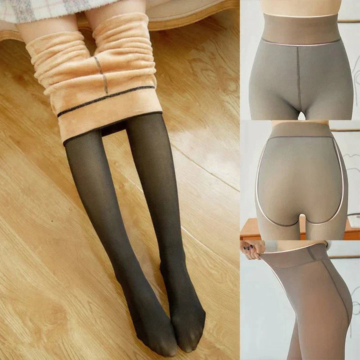 Legginsy zimowe - Łubin