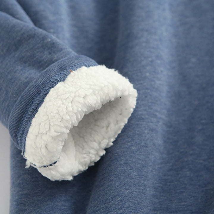 Women's Fleece Sweater with Lining – Mira