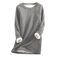 Women's Fleece Sweater with Lining – Mira