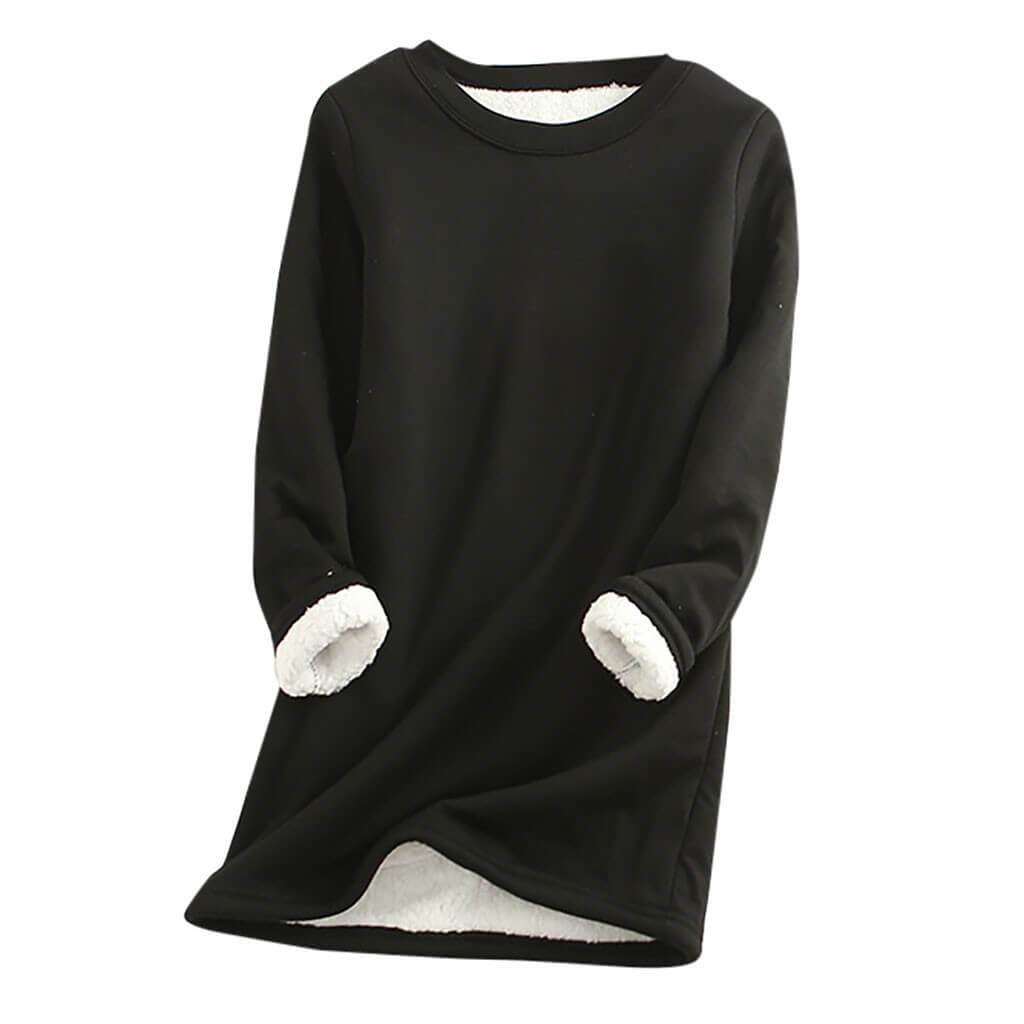 Women's Fleece Sweater with Lining – Mira