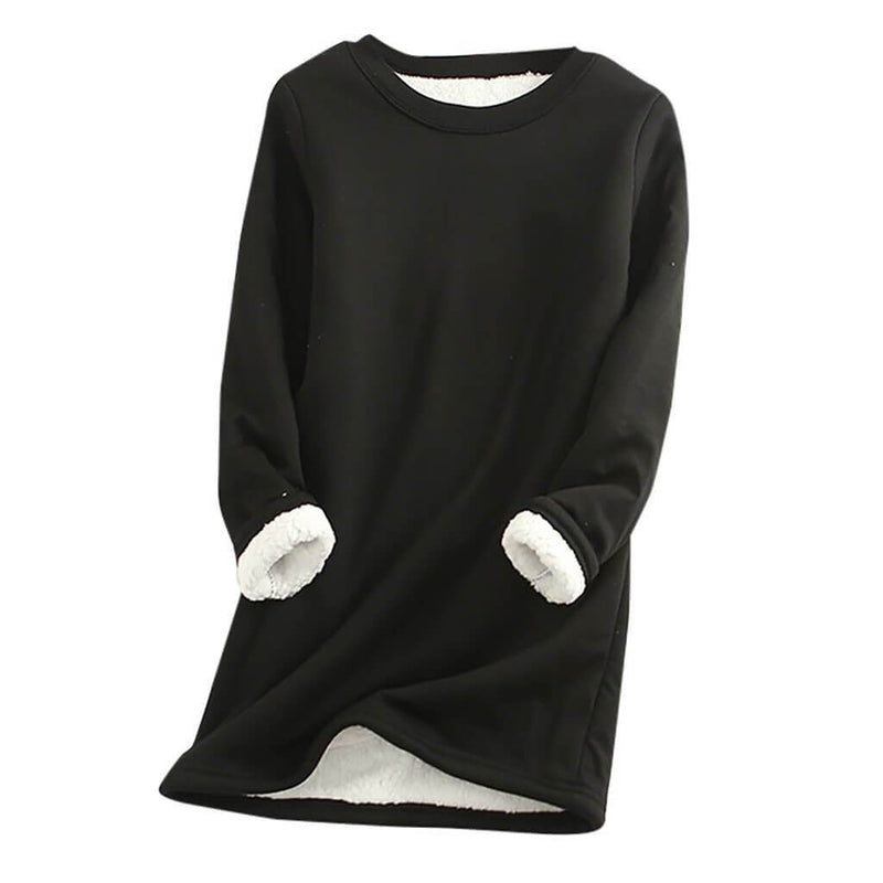 Women's Fleece Sweater with Lining – Mira