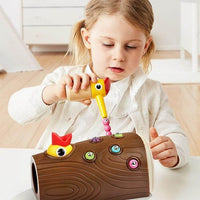 Interactive Wooden Game – Peckaroo