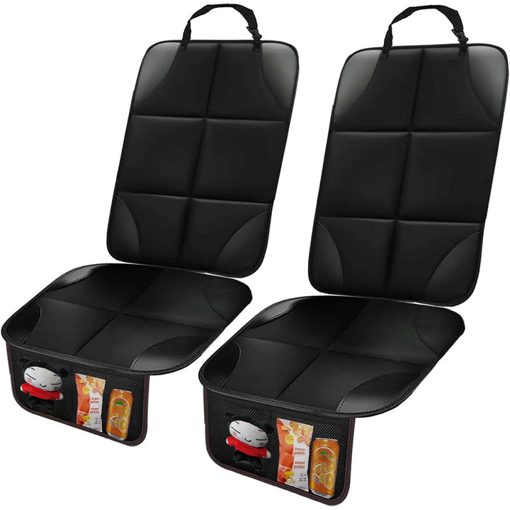 Waterproof Car Seat Protector - Non-Slip Cushion with Thick Padding
