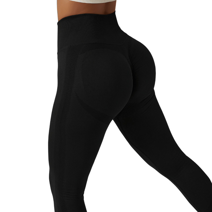 Legginsy sportowe damskie z wysokim stanem – FlexFit
