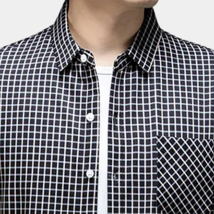Stylish Checked Men’s Shirt - Lucas