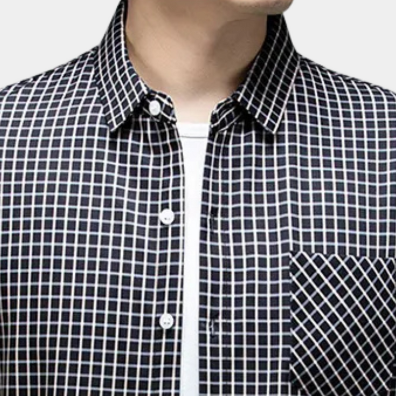 Stylish Checked Men’s Shirt - Lucas